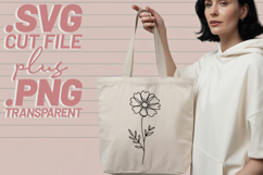 4x Floral SVG Poppy Rose Daisy EPS Cut Files Cricut PNG Product Image 4