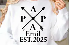 Father's Day. Dad Svg Child T-shirt Png Product Image 1
