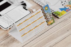 Tent Desk Calendar Mockup Product Image 4