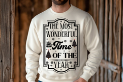 Christmas Round sign Svg holiday quotes Svg design Christmas Product Image 4