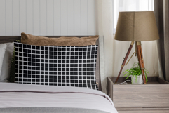 Black &amp; White Seamless Grid Patterns Product Image 2