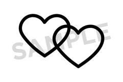 Simple Doodle Heart Clip Art Set Product Image 9