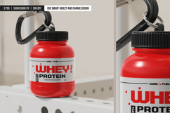 Protein Keychain Container Mockup Product Image 4
