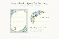 First Birthday Memory Cards, Printable Golf Journaling Note Product Image 4
