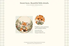 Baby Animal Christmas Ornament PNGs Product Image 2
