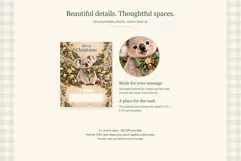 Australian Animals Printable Christmas Money Cards Product Image 2