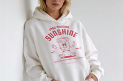 Good Morning Sunshine Retro T-Shirt Product Image 4