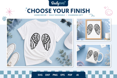 Angel Wings SVG - Heavenly Wings Cut File Product Image 3