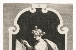 7 Icons of the Liberal Arts Classical Antique Prints Bundle Product Image 3