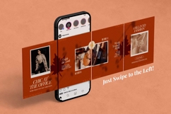 Autumn Fashion Collection Instagram Carousel &amp; Canva Templat Product Image 4