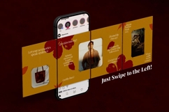 Autumn Fashion Week Instagram Carousel &amp; Canva Template Product Image 4