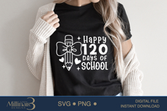 Happy 120 Days Of School Svg,School Svg, 120Th Day Of School Product Image 4