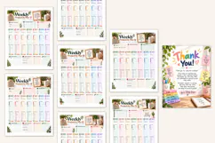 2027 Minimalist Weekly Productivity Planner Product Image 4