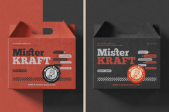 Kraft Gable Box Mockup Product Image 4