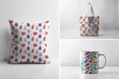 Vibrant Floral Leaf Pattern Set Product Image 4