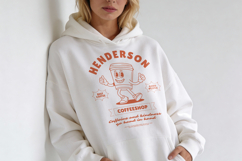Retro Coffeeshop Vintage Mascot T-shirt Product Image 4