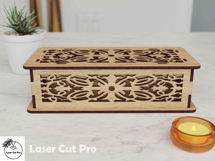 Glowforge Laser Cut Files - Birds Memory Box Product Image 8