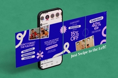 Back to school Instagram Carousel &amp; Canva Template Product Image 4