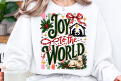 Preppy Christmas &amp; Football PNG Product Image 5