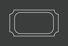 Outline Badge &amp; Banner Clip Art Set Product Image 6