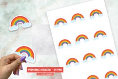 Rainbow Sticker png Product Image 1