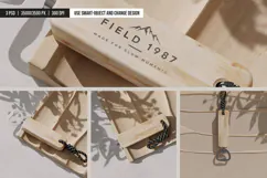 Wooden Bottle Opener with Rope Mockup Product Image 4