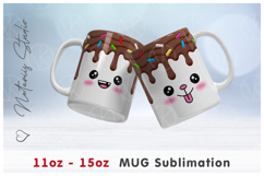 6 Funny Kawaii Designs. 11oz-15oz Coffee Cocoa Mug Product Image 3