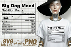 4x Funny Quotes Big Dogs Club Energy Mode Mood SVG Cut Files Product Image 4