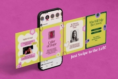 Breast Cancer Awareness Instagram Carousel &amp; Canva Template Product Image 4