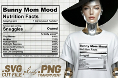 4x Funny Quotes Bunny Mom Club Mode Mood Walks SVG Cut Files Product Image 4