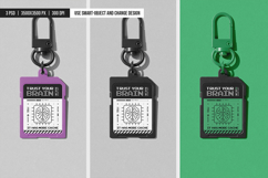 Memory Card Keychain Mockup Product Image 4