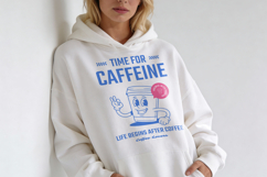 Time for Caffeine T-Shirt Design, Editable Template Product Image 4