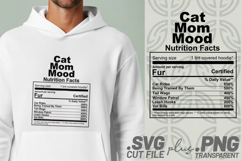 4x Funny Quotes Cat Mom Club Energy Mode Mood SVG Cut Files Product Image 4