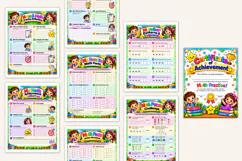2027 Kids Math Facts Practice Journal Product Image 4