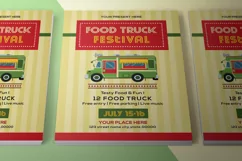 Food Truck Festival Flyer. Word, Psd and Canva Product Image 4
