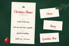 Christmas Jollytide Festive Christmas Brush Script Font Product Image 4