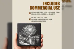 The Skyflower Finale New Year Celebration Laser Engraving PN Product Image 5