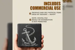 The Chain of Blackwater - Laser Engraving PNG Product Image 5