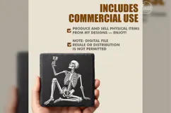 The Last Toast Anatomy Laser Engraving PNG Product Image 5