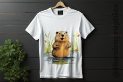 Beaver Clipart 04 variations Product Image 2