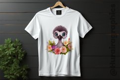 Ostrich Clipart 04 variations Product Image 2