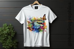 Crocodile Clipart 03 variations Product Image 2