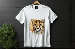 Cheetah Clipart 04 variations Product Image 2