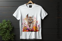 Eurasian Lynx Clipart 03 variations Product Image 2