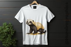 Honey Badger Clipart 03 variations Product Image 2