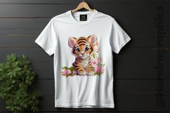 Cheetah Clipart 04 variations Product Image 2