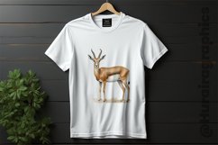 Grants Gazelle Clipart 04 variations Product Image 2