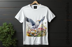 European Herring Gull Clipart 03 variations Product Image 2