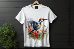 European Woodpecker Clipart 04 variations Product Image 2