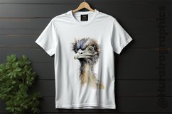 Emu Clipart 04 variations Product Image 2